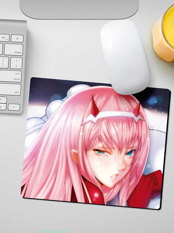 Alfombrilla de ratón plana Zero Two